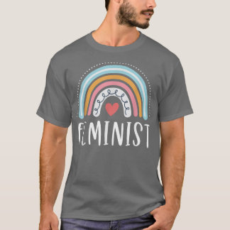 Camiseta Regalos Feministas Para Mujeres Feminismo Arcoiris