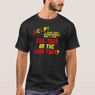 Camiseta Regalos gemelos malvados divertidos de las