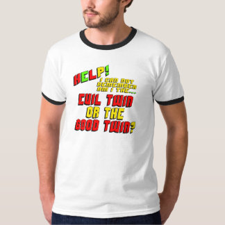 Camiseta Regalos gemelos malvados divertidos de las