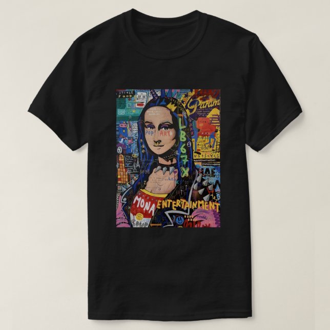 Camiseta Regalos Graciosos Mona Regalo De Entretenimiento P (Diseño del anverso)