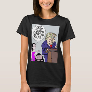 Camiseta Regalos Graciosos Para Donald Boris Y Natasha Long