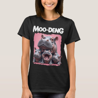 Camiseta Regalos Hippo Lover, Shirt Tailandés, Moo Deng