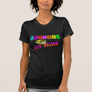 Camiseta Regalos jubilados del conductor del autobús