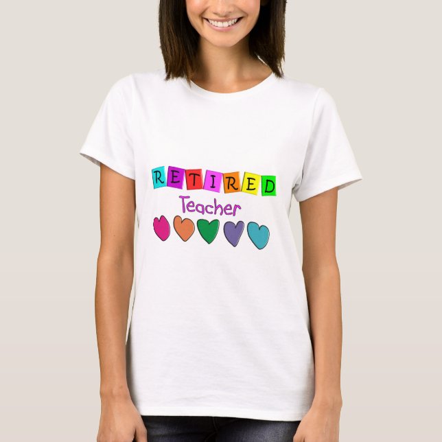 Camiseta Regalos jubilados del profesor (Anverso)