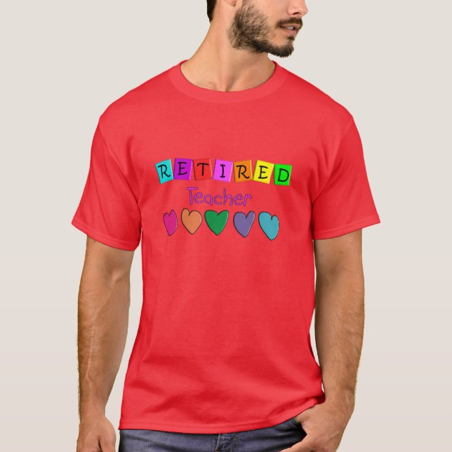 Camiseta Regalos jubilados del profesor (Anverso)