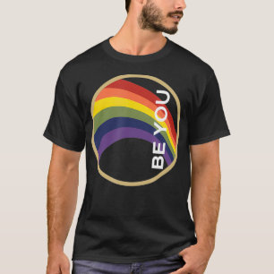 Camiseta Regalos LGBTQ El arcoiris vintage seas tú para el 