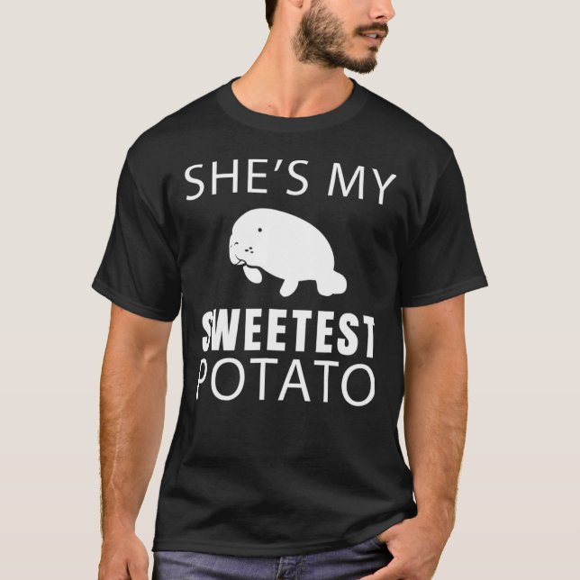 Camiseta Regalos Manatee Es Mi Mar Más Dulce De Patata Grac (Anverso)