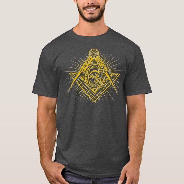 Camiseta Regalos Masónicos Masónicos De Masón Para Hombres (Anverso)