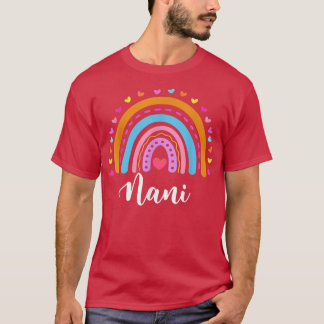 Camiseta Regalos Nani Para Las Madres De La Abuela Cute Nan