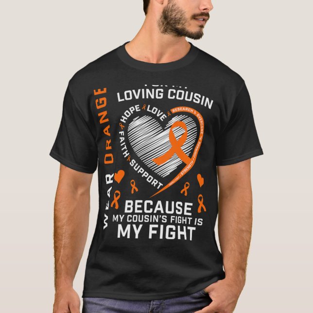 Camiseta Regalos Naranja Primo de Combate Esclerosis Múltip (Anverso)