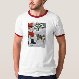 Camiseta Regalos Navidades de Alaskan Klee Kai