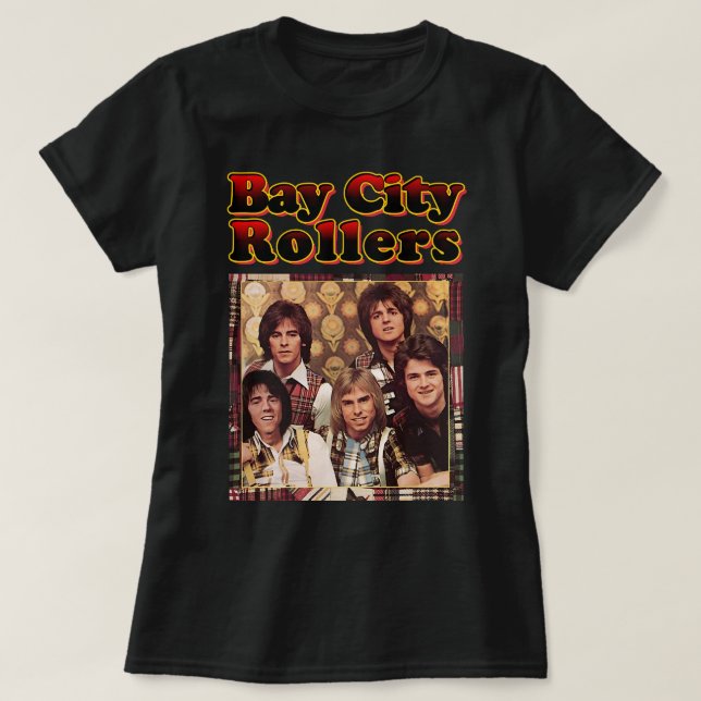 Camiseta Regalos necesarios Banda Bay City Rollers Música R (Diseño del anverso)
