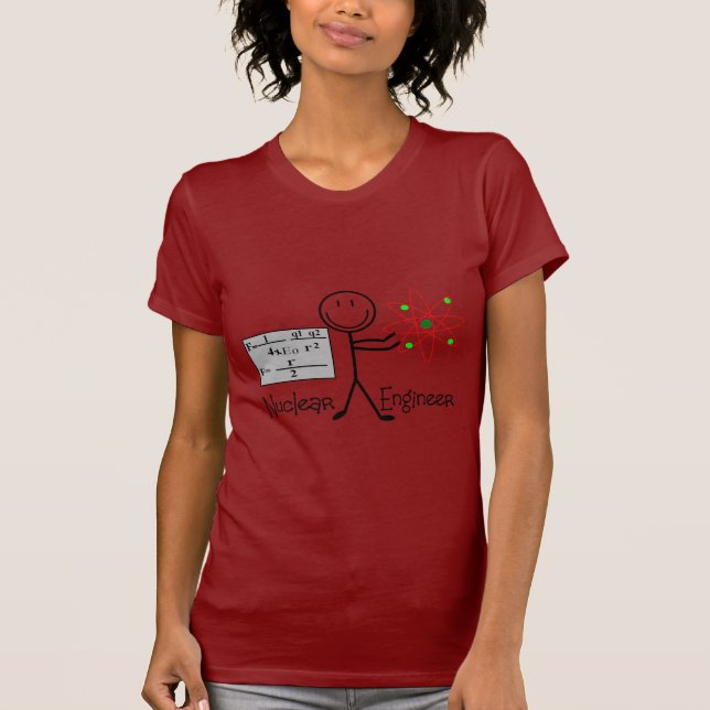 Camiseta Regalos nucleares del ingeniero--Humor de la gente (Anverso)