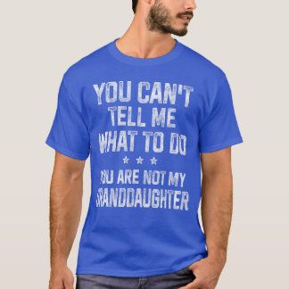 Camiseta Regalos para abuelo y abuela que me dicen qué hace