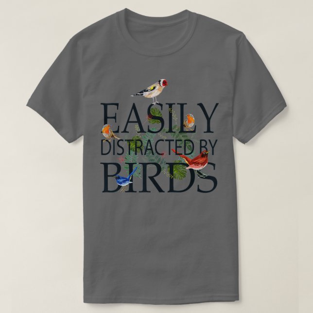 Camiseta Regalos Para Amantes De Pájaro Para Mujeres Hombre (Diseño del anverso)