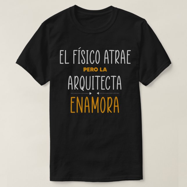 Camiseta Regalos para Arquitectas Gifts Idea (Diseño del anverso)