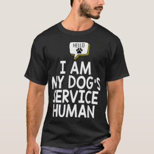 Camiseta Regalos para el dueño del perro de apoyo No acaric