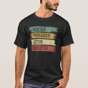 Camiseta Regalos para guionista productor actor director ci