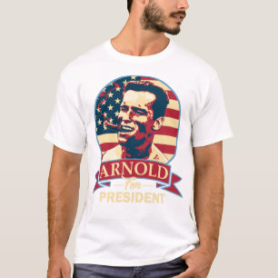 Camiseta Regalos Para Hombres Arnold Para El Presidente Jes