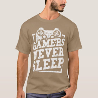 Camiseta Regalos para jugadores Divertidos jugadores nunca
