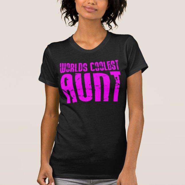 Camiseta Regalos para las tías frescas: La tía más fresca (Anverso)