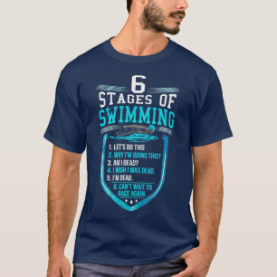 Camiseta Regalos Para Los Nadadores Equipo De Natación Dive