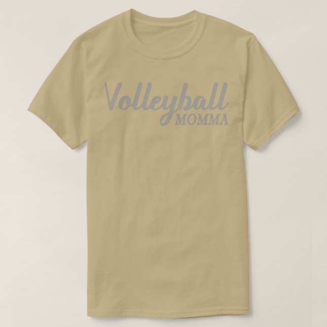 Camiseta Regalos Para Madres De Voleibol, Momma Graciosa (Diseño del anverso)