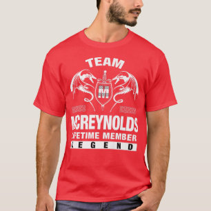Camiseta Regalos para miembros de por vida de Team MCREYNOL