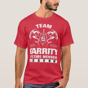 Camiseta Regalos para miembros de Team GARRITY Lifetime