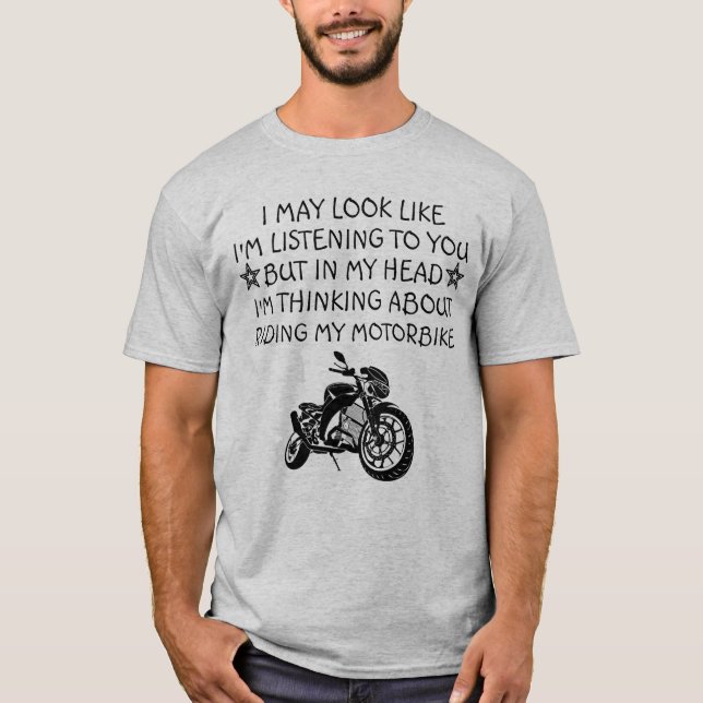 Camiseta Regalos para motocicletas, Regalos para motos, Reg (Anverso)