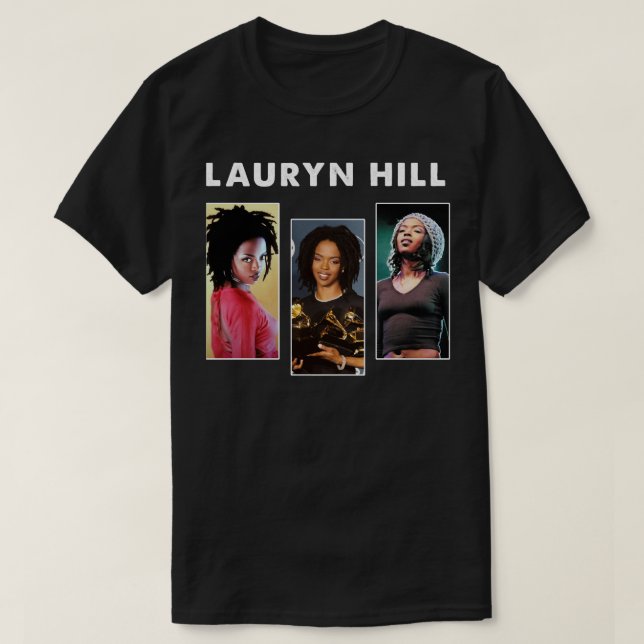 Camiseta Regalos Para Mujeres Lauryn Great Hil Rapper Gra (Diseño del anverso)