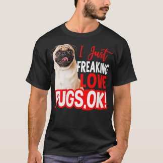 Camiseta Regalos para mujeres Pug Lovers