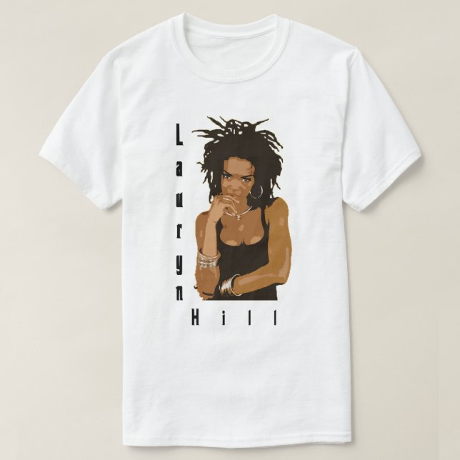 Camiseta Regalos Para Mujeres Tour Música Lauryn Hill (Diseño del anverso)