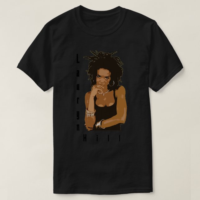 Camiseta Regalos Para Mujeres Tour Música Lauryn Hill (Diseño del anverso)