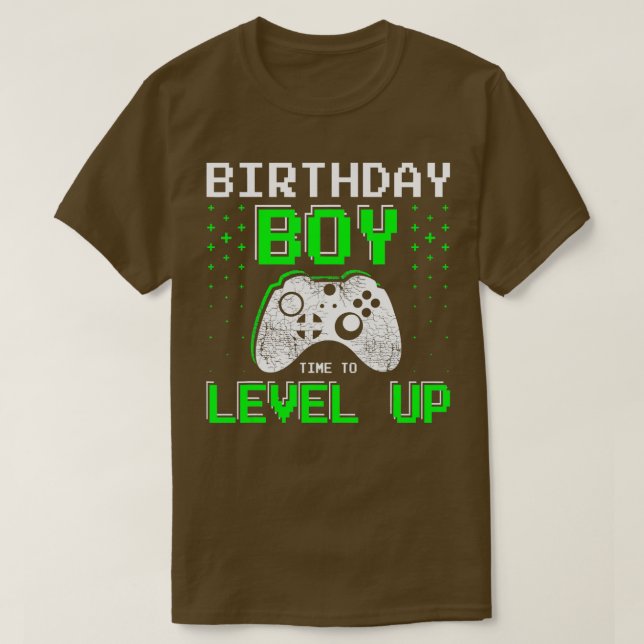 Camiseta Regalos para n niños - Juego de video de cumpleaño (Diseño del anverso)