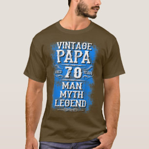 Camiseta Regalos para papas 70 regalos de cumpleaños de la 