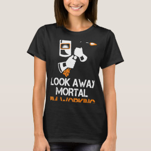 Camiseta Regalos para soldadores Aléjate mortal Estoy traba