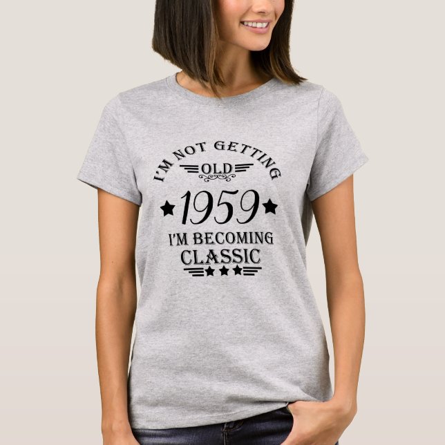 Camiseta Regalos personalizados de 65 años (Anverso)