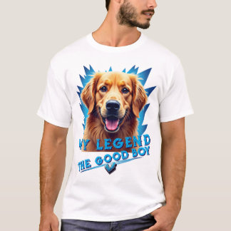 Camiseta Regalos Personalizados de Mascota Retriever Dorado