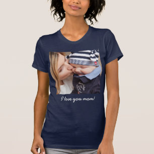 Camiseta Regalos Personalizados Para Mamá Añade Tu Foto Y T