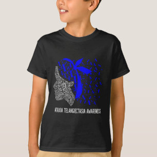 Camiseta Regalos Que Usamos Azul Para Ataxia Telangiectasia