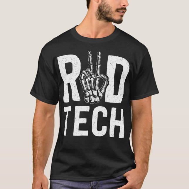 Camiseta Regalos Radiólogos Para Hombres Técnico De Radiolo (Anverso)