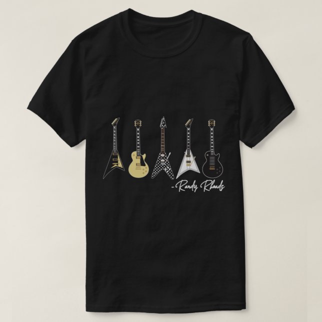 Camiseta Regalos Randy Rhoads para fans, para hombres y muj (Diseño del anverso)