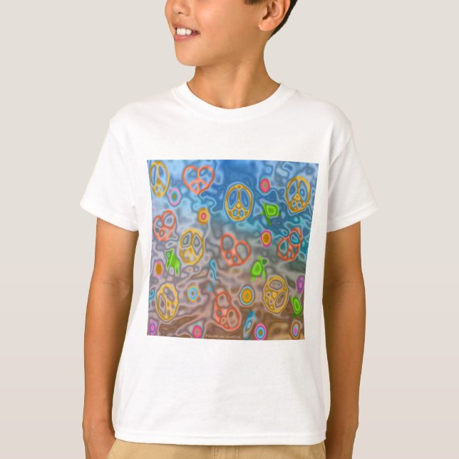 Camiseta Regalos Retro 60 Pacíficos de ropa de vida oceánic (Anverso)