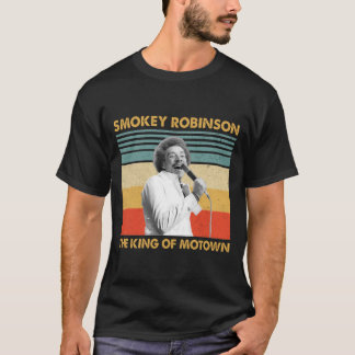 Camiseta Regalos Retro Robinson Smokey El Rey De Motown