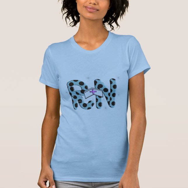 Camiseta Regalos "RN " registradoa de la enfermera (Anverso)