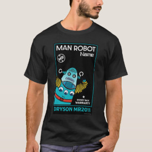 Camiseta Regalos Robot Para Aniversario O Boda
