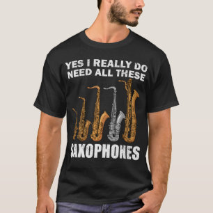 Camiseta Regalos saxofonistas Regalos De Música De Jazz A 