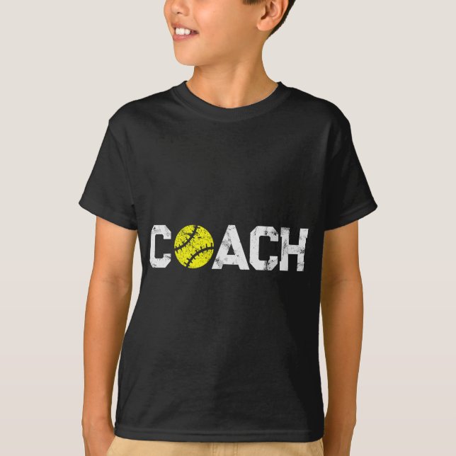 Camiseta Regalos Softball Entrenadores Apreciación - Softba (Anverso)