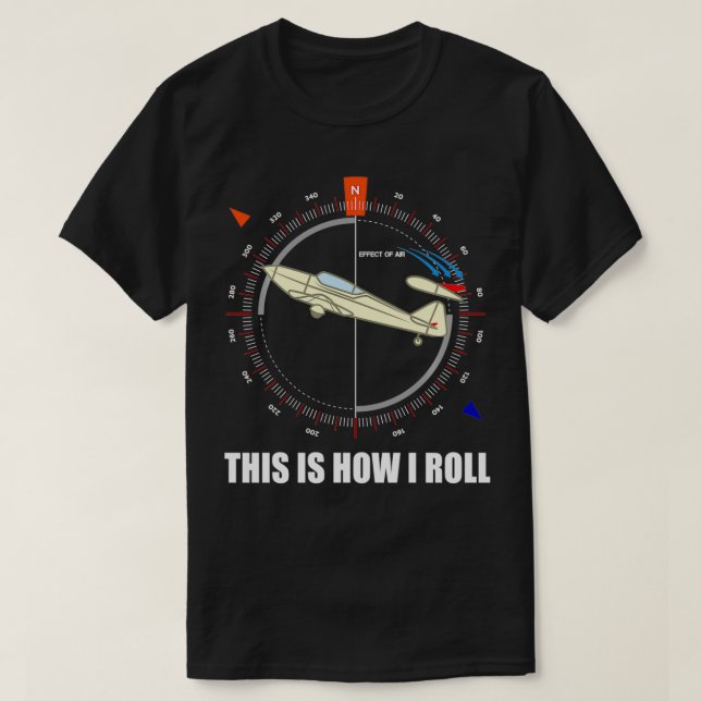 Camiseta Regalos Temáticos De Avión De Vuelo Tee Men Float  (Diseño del anverso)